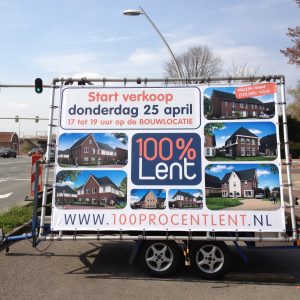 Reclame aanhanger